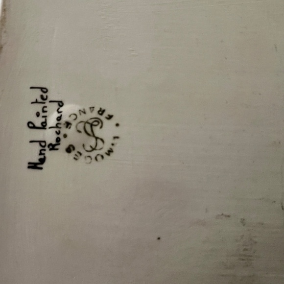 Hand Painted Rochard Limoges France 7 piece Coffee/ESPRESSO Set - Picture 13 of 16